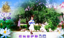 杨阳广场舞 愿做佛前那朵莲 编舞贺月秋
