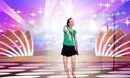 小苹果 万安桥广场舞 改编丹丹 蓝色短裙美女