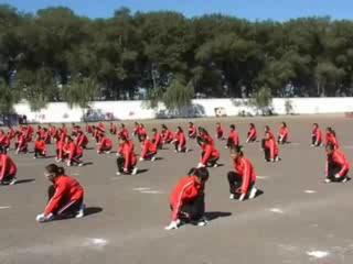 初中团体操表演 中学生集体舞蹈 初三(pkzxwyt)