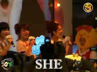 SHE�����㣨09ChinaJoy����չ̨��
