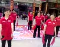广场舞《竹板舞》.